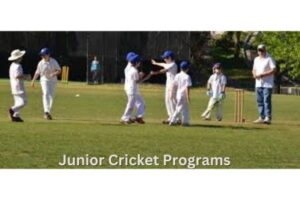 Junior Cricket Programs