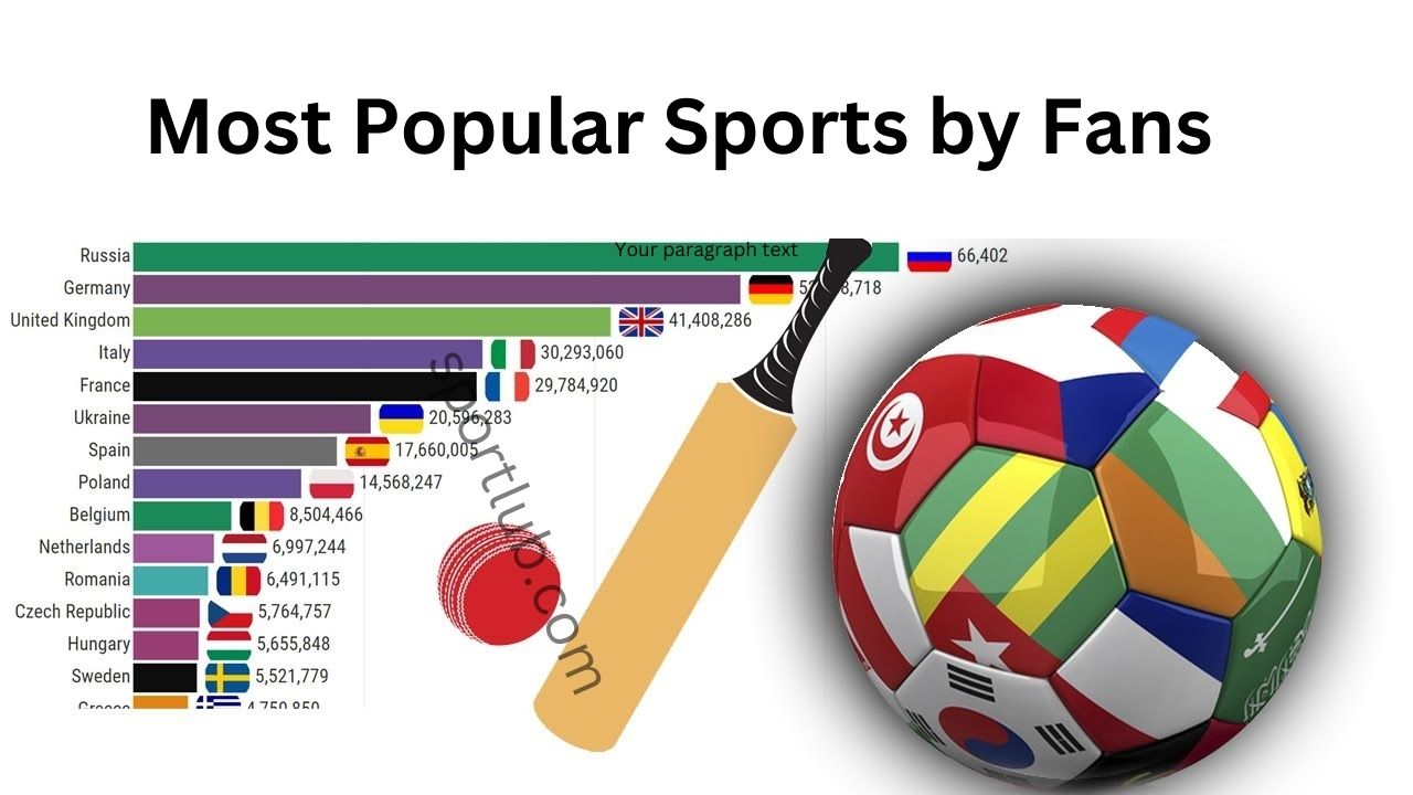 Most Popular Sports by Fans